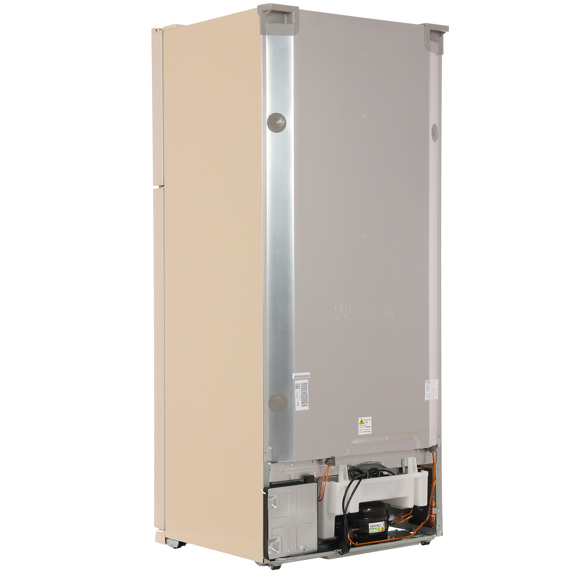 7919011 Холодильник с морозильником   Sharp SJXE59PMBE бежевый STDN-0109654 - Вид №4