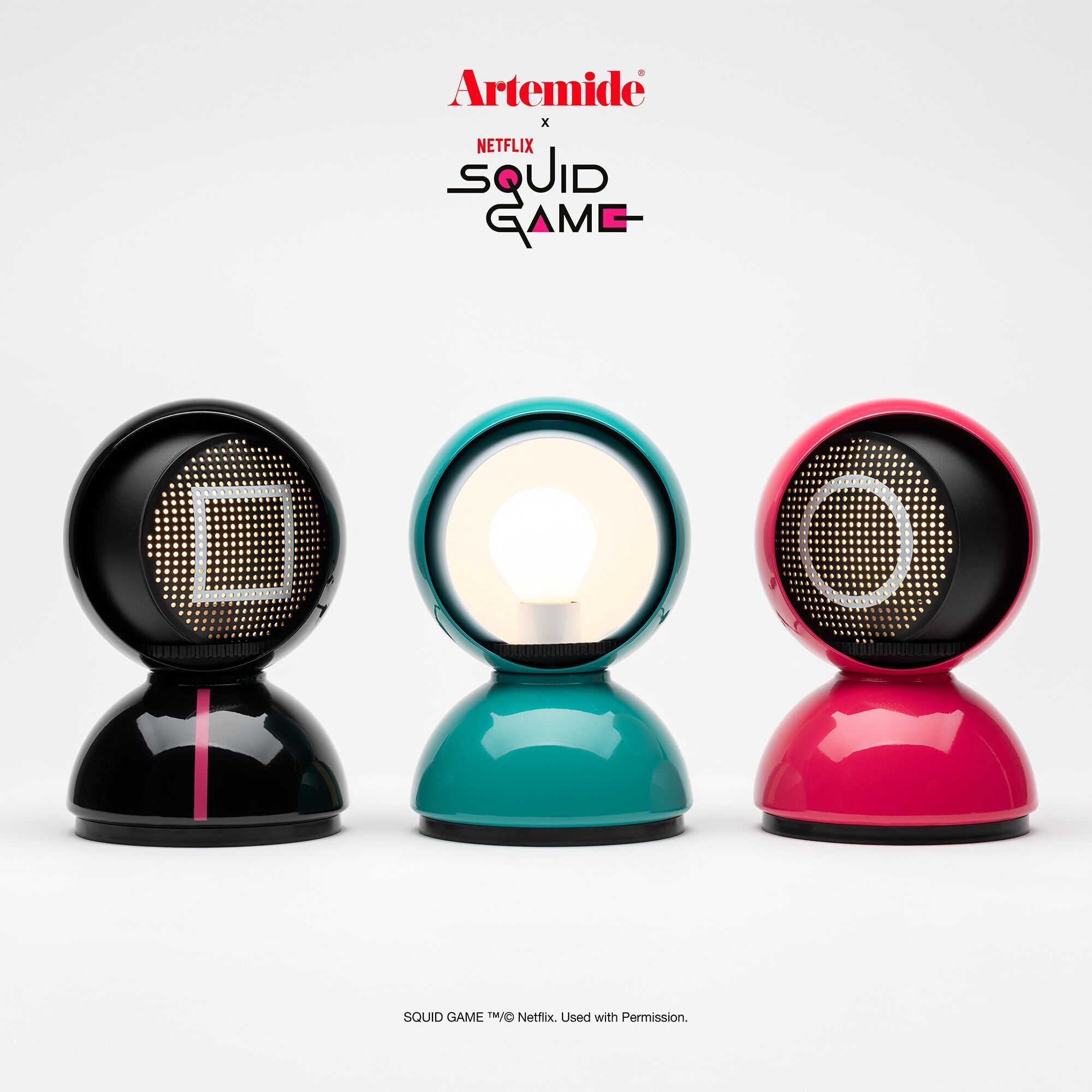 Окрашенная металлическая светодиодная настольная лампа In Stock Artemide ARCH-00034515 - Вид №8