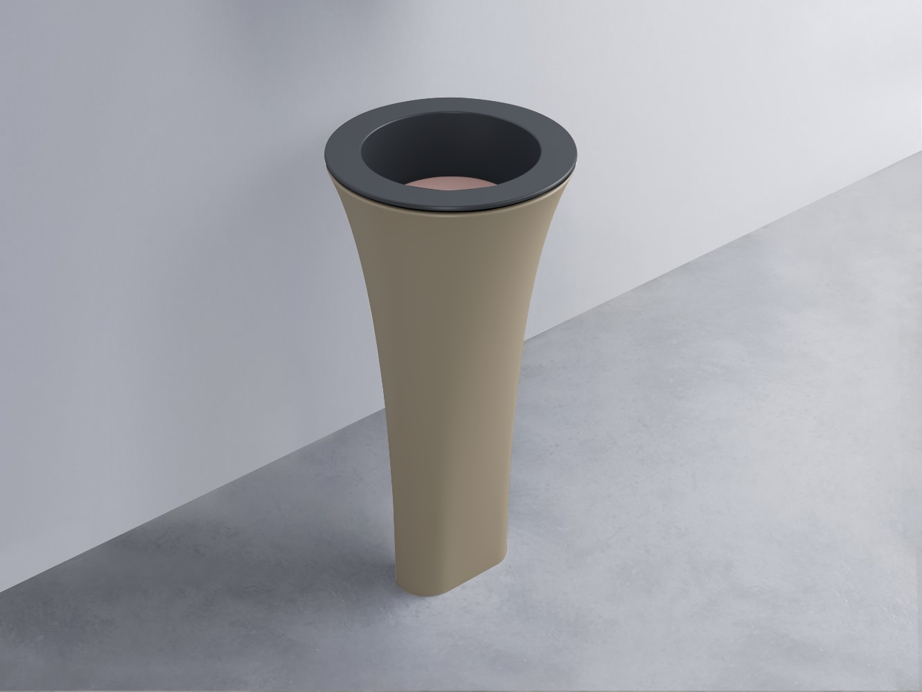 AMLA45-BA+AMPILT-CP+AMCOLT-AV Раковина Amedeo Tondo отдельностоящая cielo Enjoy + Amedeo Ceramica Cielo