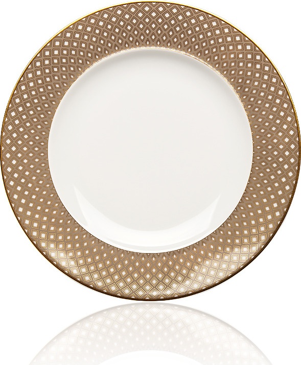 10621275 Rosenthal Тарелка десертная Rosenthal Францис Карро Беж 18см, фарфор Фарфор 