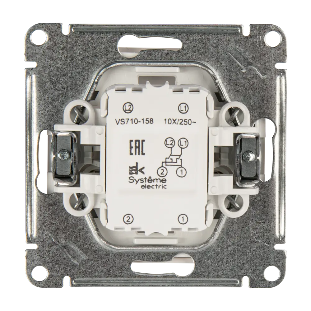 Перекрестный выключатель SYSTEME ELECTRIC для управления светом из 3 точек 87906973 W59 STLM-0076185 - Вид №3