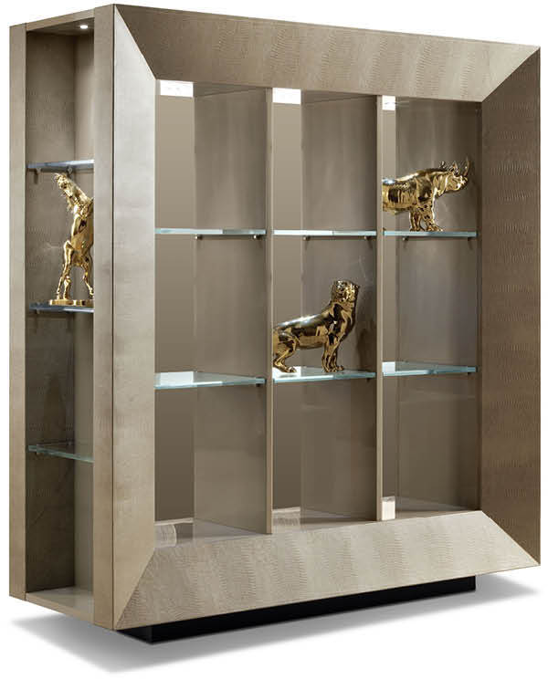 9984 Lifetime стеллаж со стеклянными полками - giorgio collection