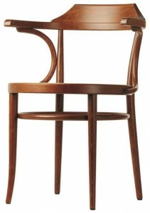 Thonet Стул Bentwood с тростниковым сиденьем 233