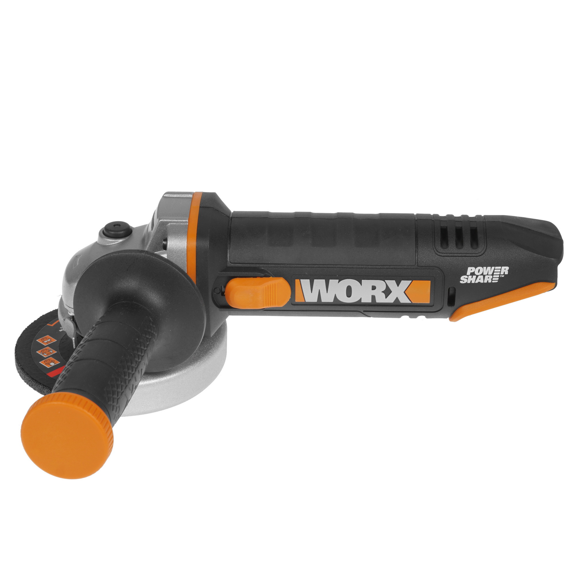 Углошлифовальная машина (УШМ) Worx WX800.9 PowerShare 20V  , Без ЗУ, Без АКБ 8199934 STDN-0126588 - Вид №2