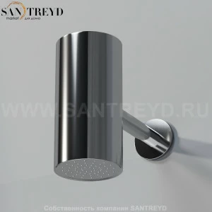Душевая лейка CRUB1160S SQUARE хромированная