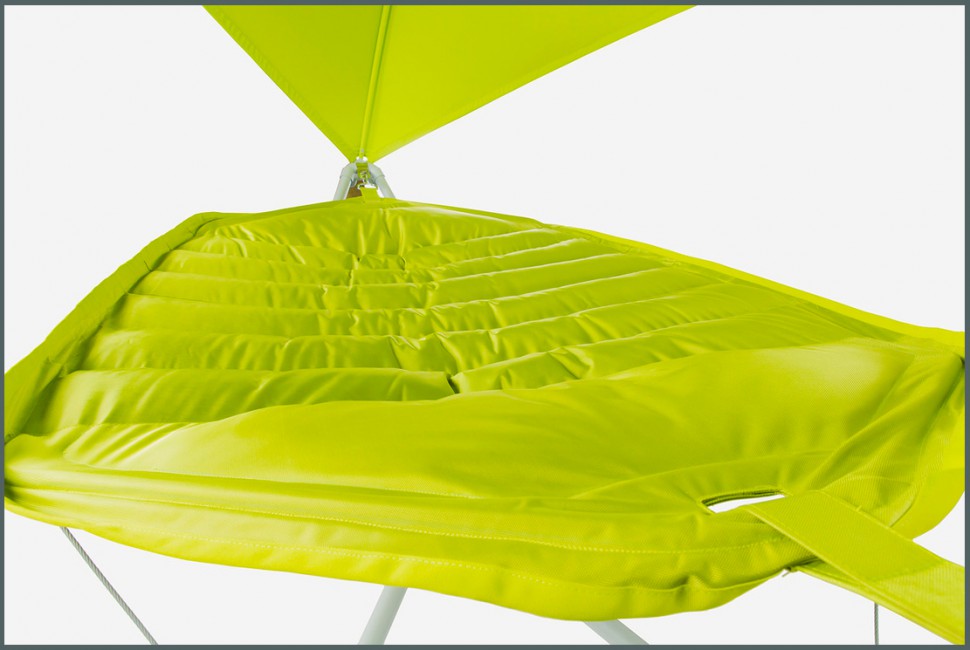 Подвесные Качели садовые гамак "Ибица" BESTA FIESTA  132507 Зеленый  - Вид №1