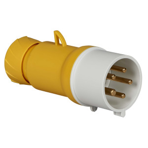 PKE32M415 КАБ ВИЛКА ВИНТ 32А 3P-N-E 100-130 IP4 Schneider Electric PratiKa