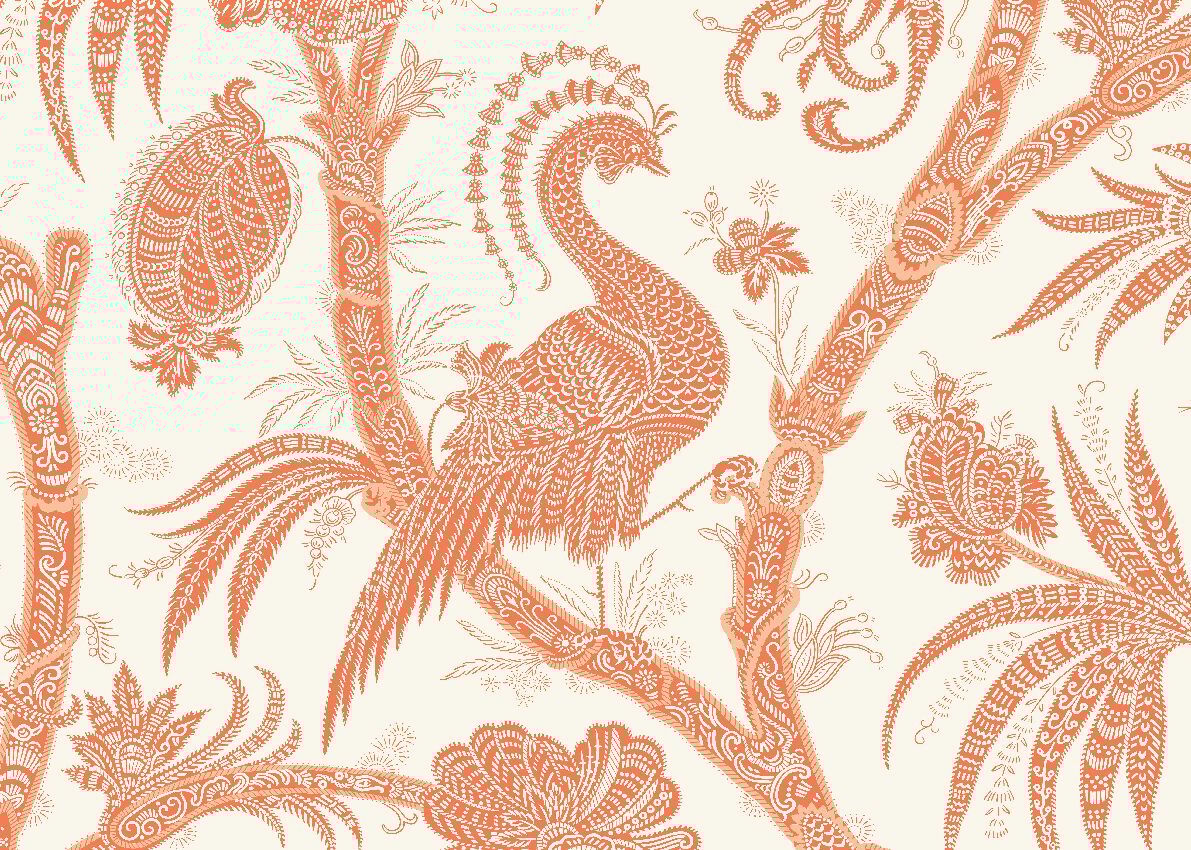 Цветочные узоры нетканые обои Jannelli&Volpi SCALAMANDRÉ ARCH-00031196 - Вид №5