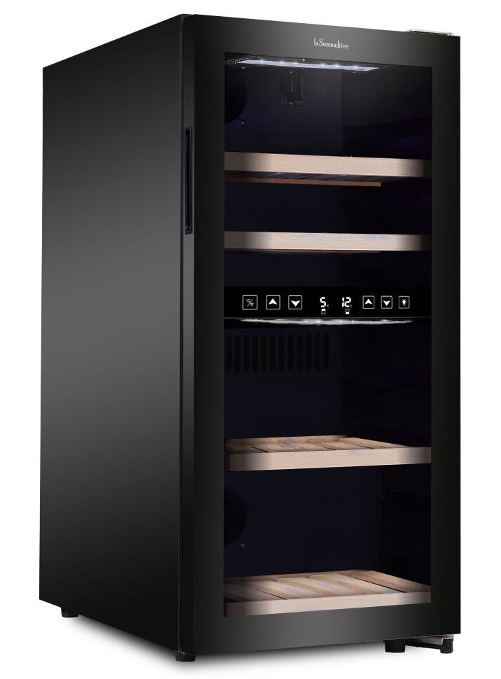 9034343 Винный шкаф LaSommeliere SLS32DZBLACK черный STDN-0107253