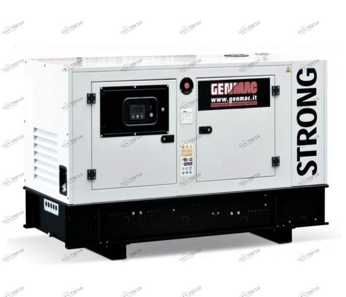 Дизельный генератор Genmac STRONG G30JS в кожухе с АВР sun-id-1032330