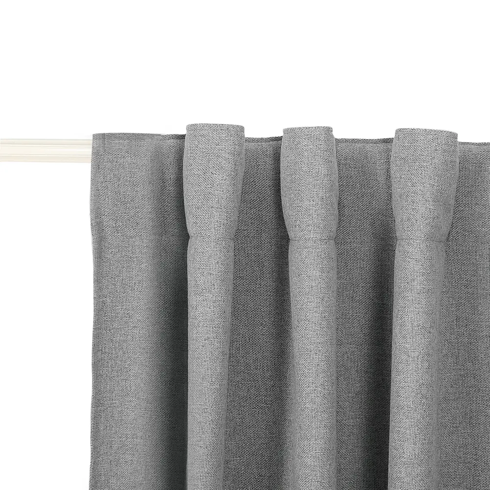СТОЛИЦА ТЕКСТИЛЯ - Штора блэкаут Cashmere серый 200x300 см с ленточным креплением 86792663 STLM-0071582 - Вид №4