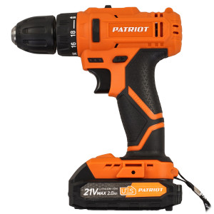 Дрель-шуруповерт PATRIOT BR 189UES UES 21Vmax 5604251