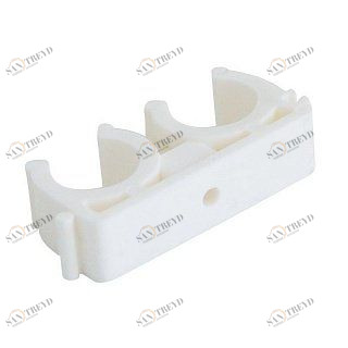 Настенное крепление для трубы KALDE двойное 32 мм 3592BCK323400