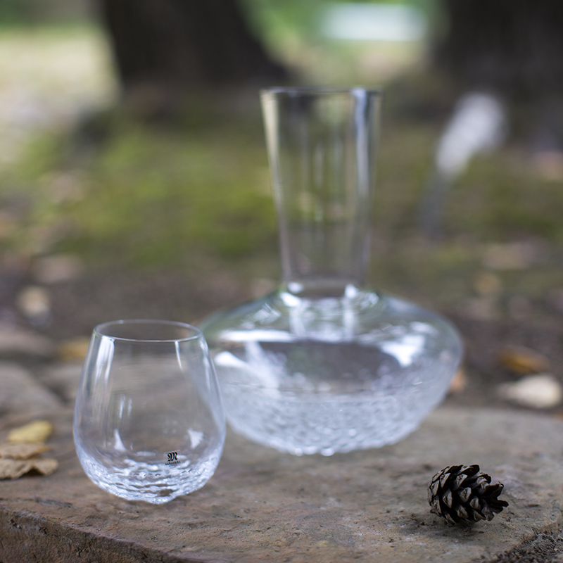 44127 Графин из прозрачного хрусталя "Лесной", 210 мм. Maleras  - Вид №2