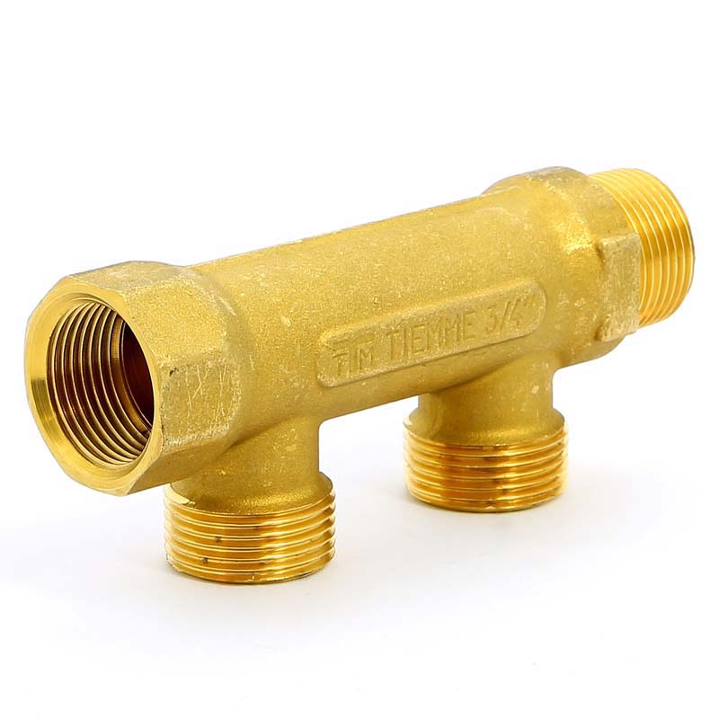 Коллектор НВ 3/4" TIEMME 2 выхода 3/4"ЕК 50мм 1910024 - Вид №4