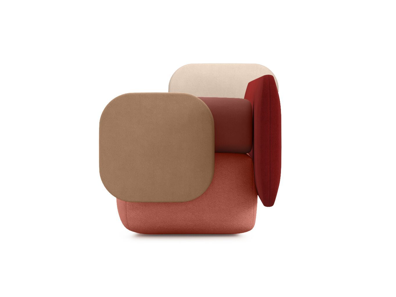 Ткань диван HANNABI SCULPTURE NO.01 ARCH-00028253 - Вид №2