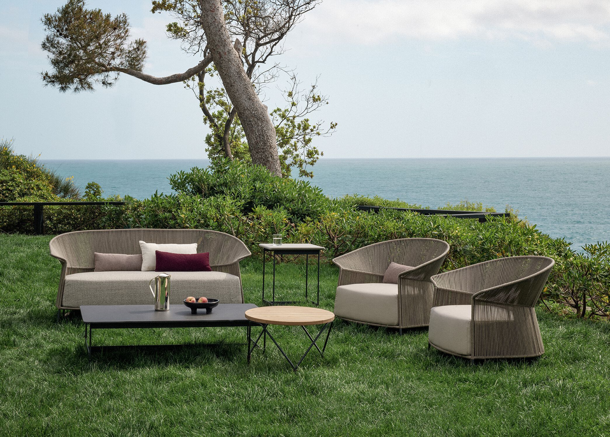 Веревочное садовое кресло для отдыха Potocco ARCH-00071757 - Вид №3