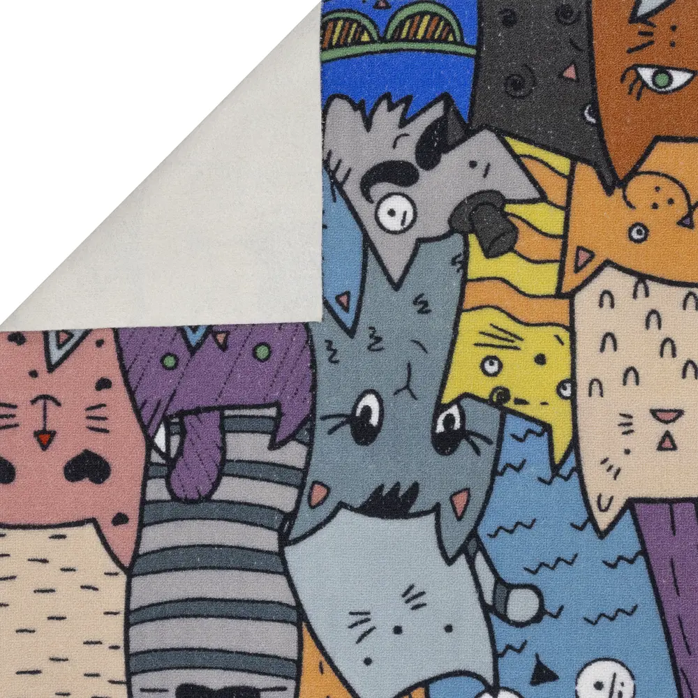 РОЯЛТАФТ Ковровое покрытие «Cats» с ярким дизайном, 2 метра 89337449 STLM-1344580 - Вид №3