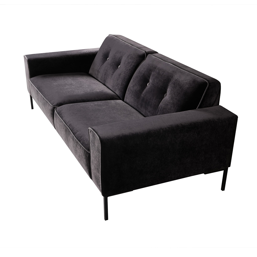 Трехместный диван VILLE черный Sits S1706 - Вид №3