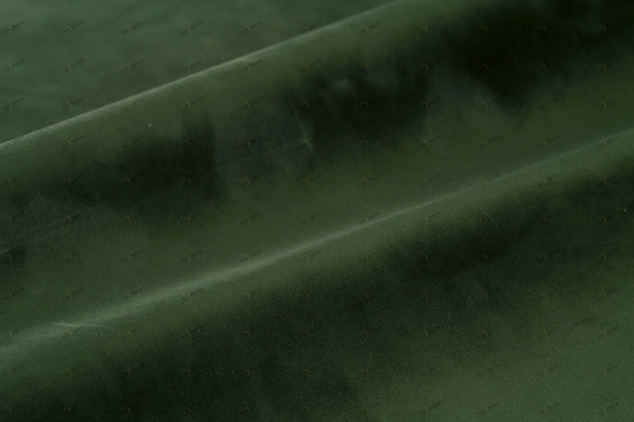 COLORISTICA Ткань мебельная  Микровелюр  NEWГравитация Изумрудный / зеленый Гравитация col.12