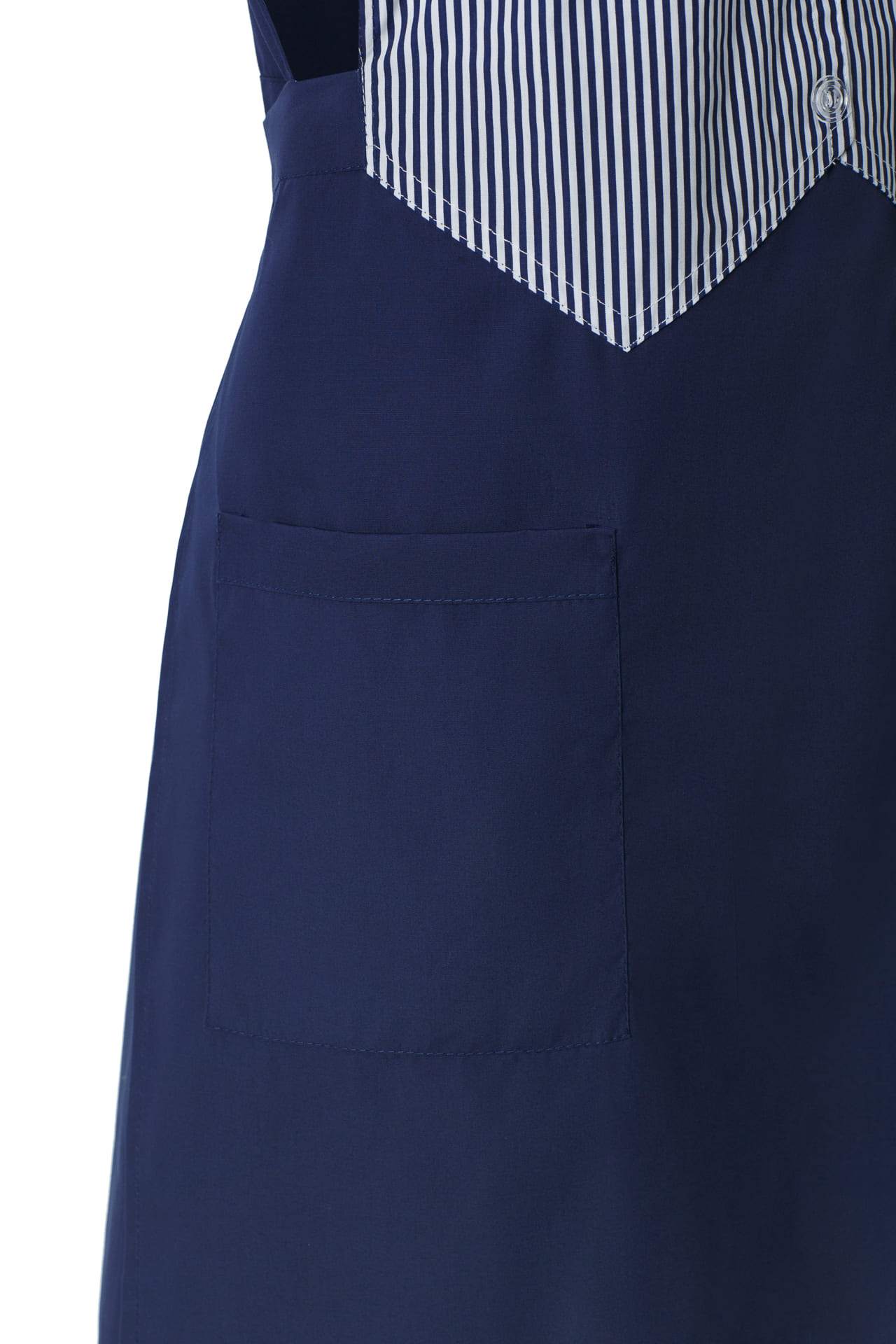 63500 Фартук-жилетка "Маша" синяя  Одежда для обслуживающего персонала  размер 44-54 Спецодежда  - Вид №2