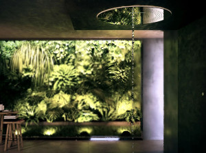 Круглая потолочная душевая головка из нержавеющей стали