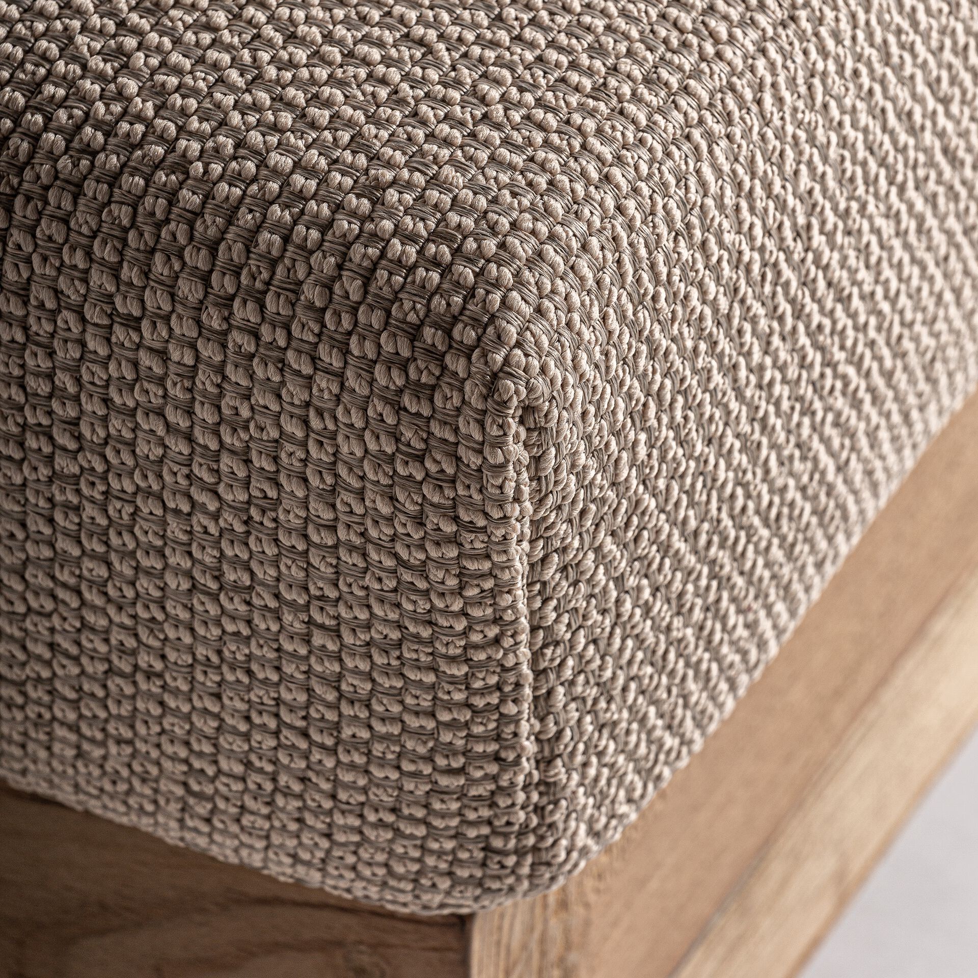 Садовая кровать с откидной спинкой из ткани и дерева Vical Home Pure ARCH-00115714 - Вид №4