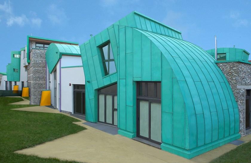 KME Architectural Solutions Предварительно патинированная медь для кровли и облицовки фасадов Tecu® sun-id-1443405 - Вид №1