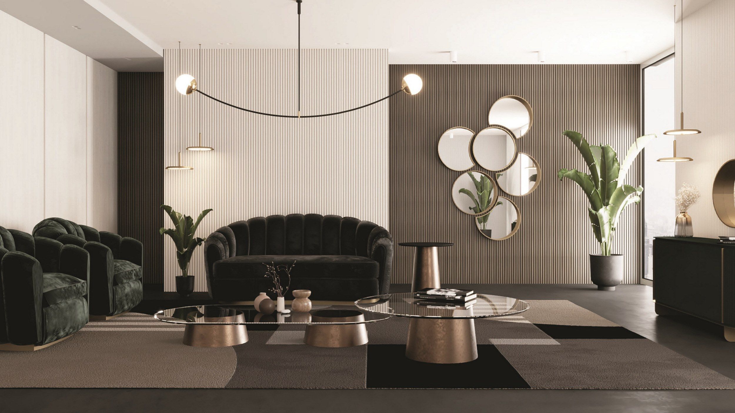 Низкий стеклянный журнальный столик CASA +39 ENCORE Italia ARCH-00120984 - Вид №2