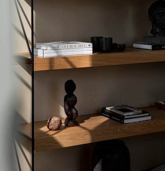 5709262069712 Zet Storage System, 60 дюймов, задняя панель и полка для журналов LuceLight  - Вид №6