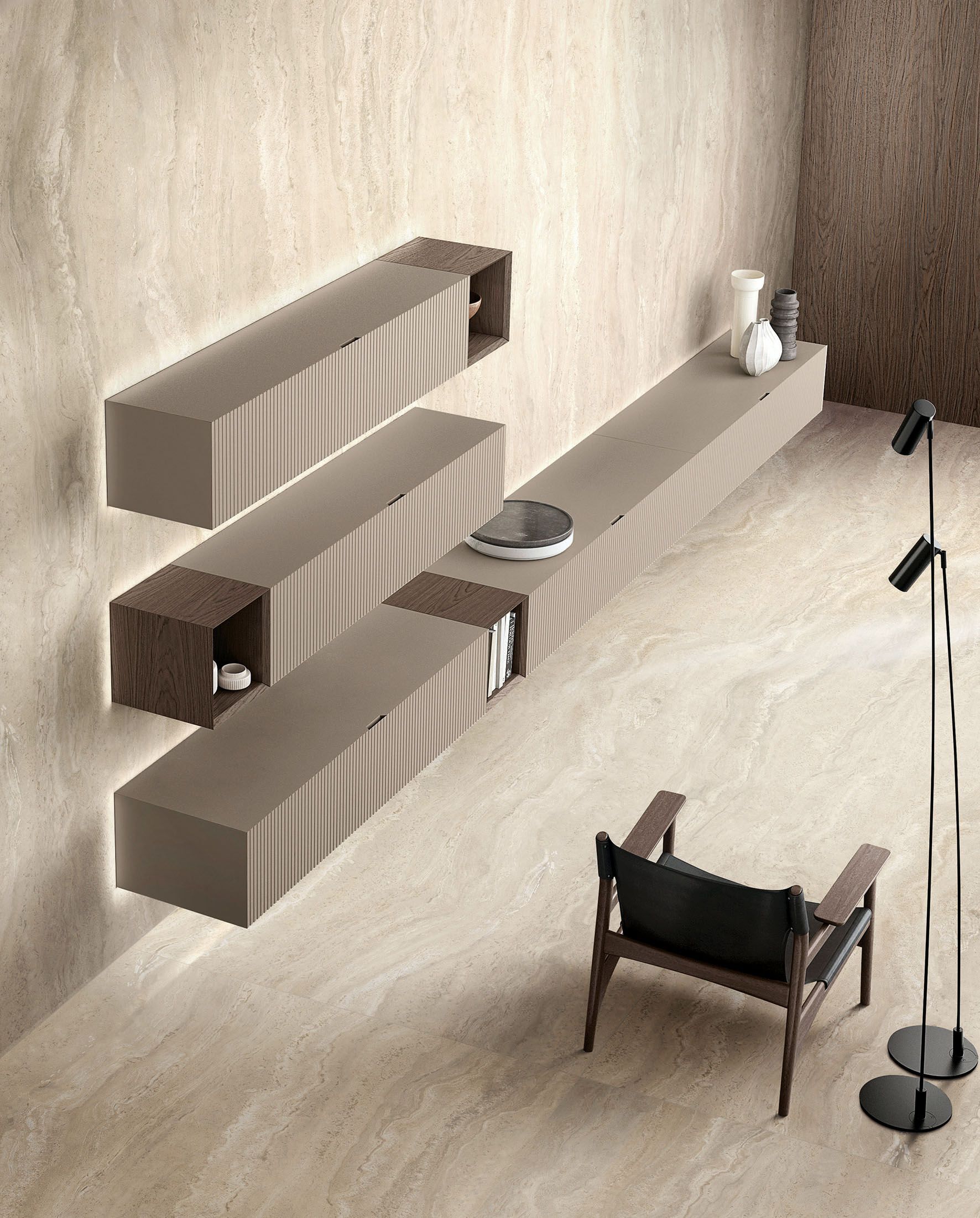 Пол / облицовка керамогранита с эффектом камня Florim Ceramiche AUTHENTIC LUXE ARCH-00094343 - Вид №10