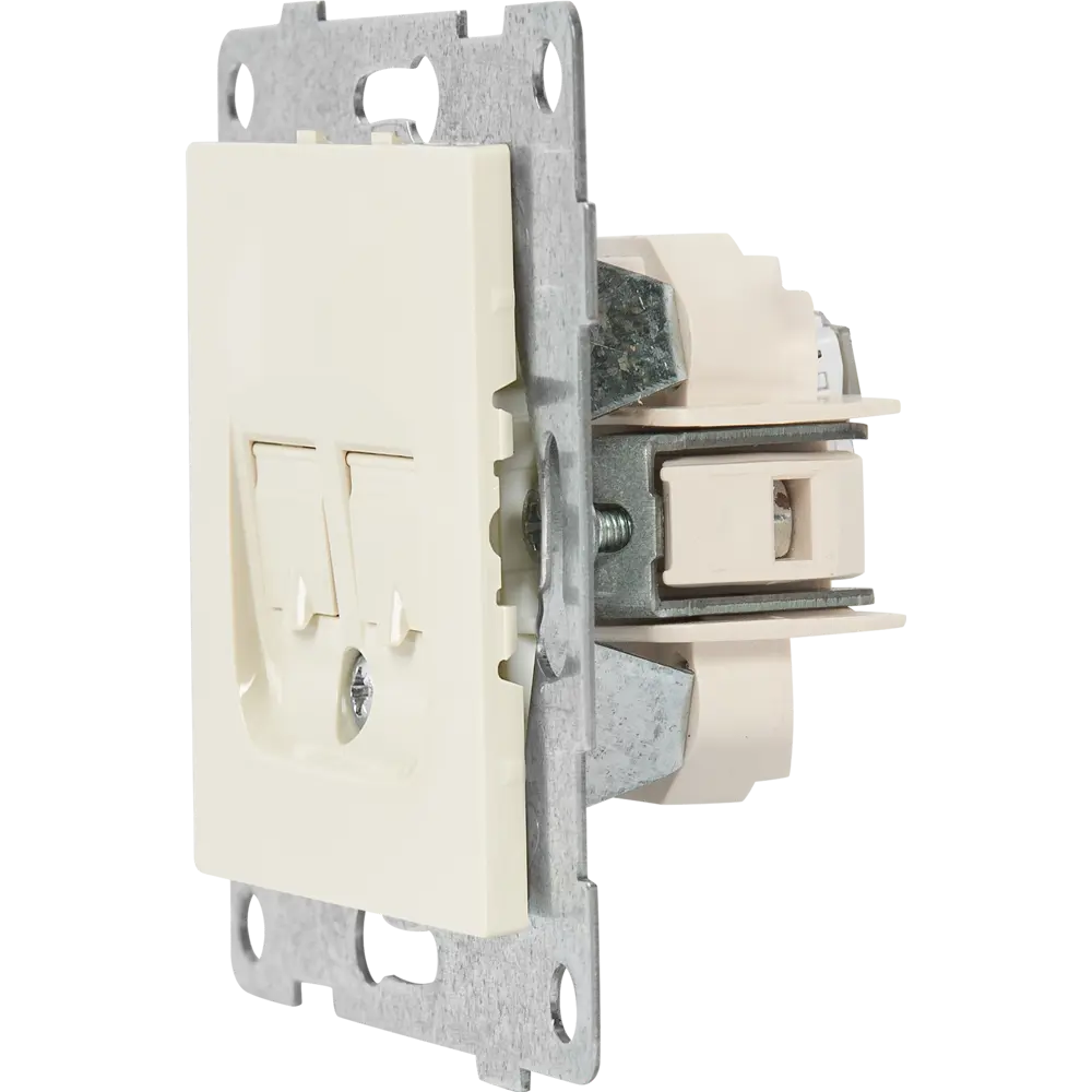 Телефонная розетка GUSI Electric Ugra RJ12 для скрытого монтажа 83864416 STLM-0045200 - Вид №4