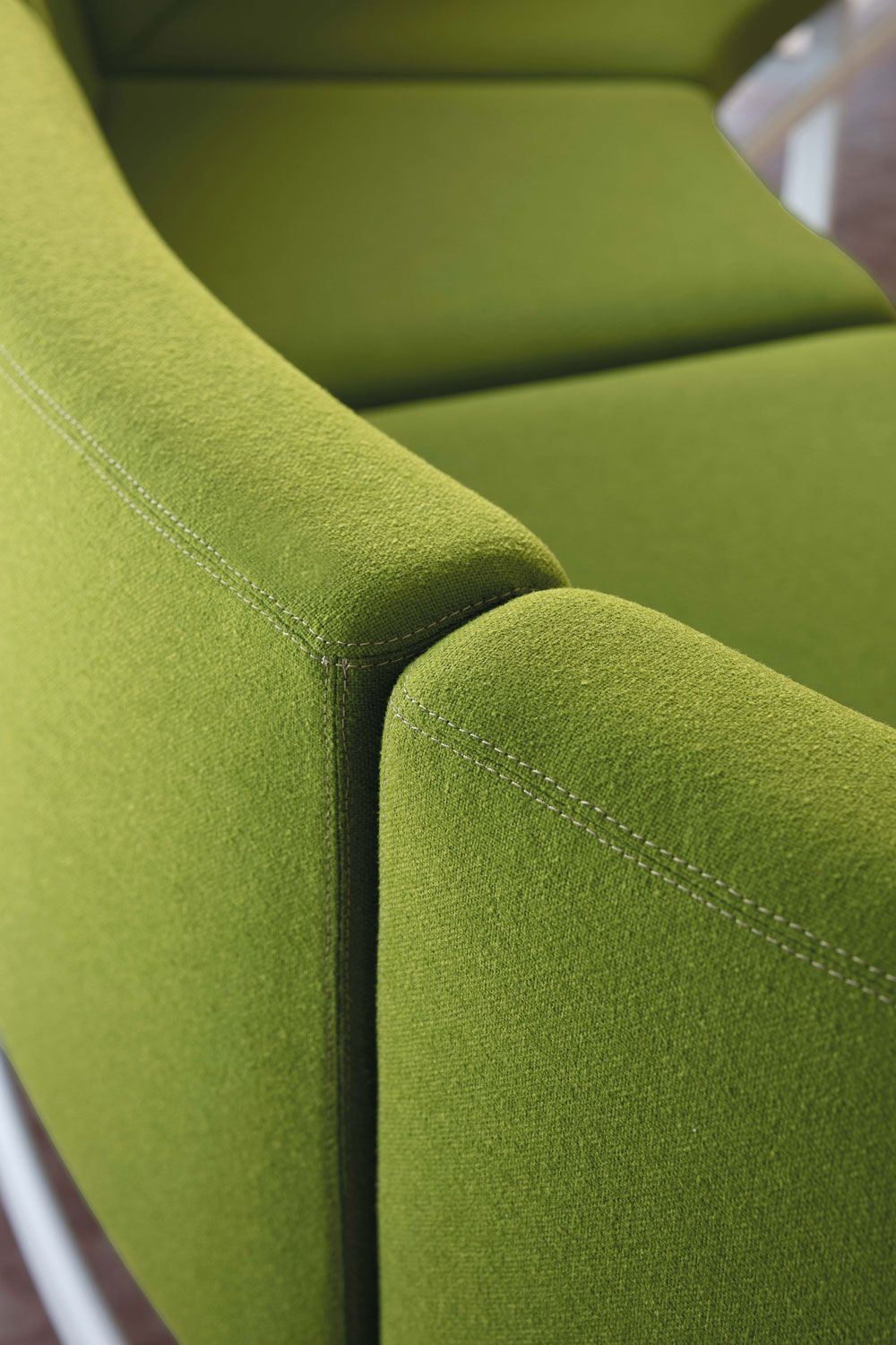 Изогнутый диван из ткани Luxy мост ARCH-00097552 - Вид №5