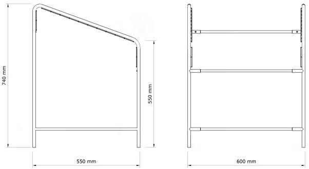 smarin Стул из металла и эластичной ткани sun-id-1376316 - Вид №11