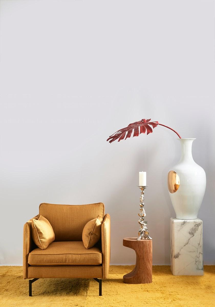 Pols Potten Однотонная прямоугольная подушка из ткани  555-060-006  - Вид №6