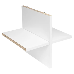 Вставка крестовая для стеллажа KONSENSA Руан 32.7x31.5 см ЛДСП цвет белый