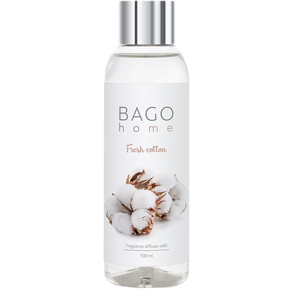 Bago Home - Ароматический наполнитель «Свежий хлопок» для диффузора 100 мл 82520749 STLM-0029033