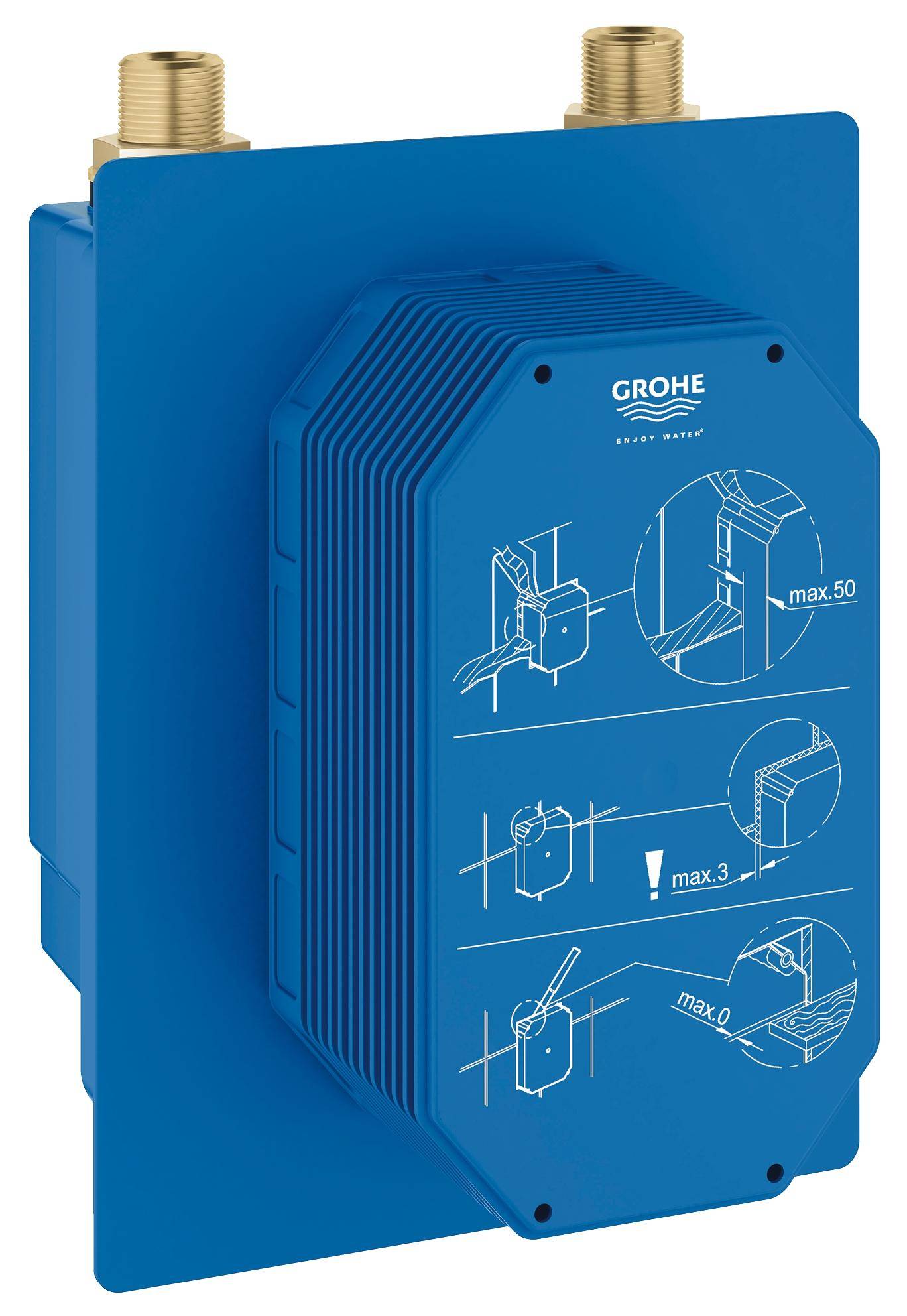 36336000 Монтажный ящик для Grohe хром 