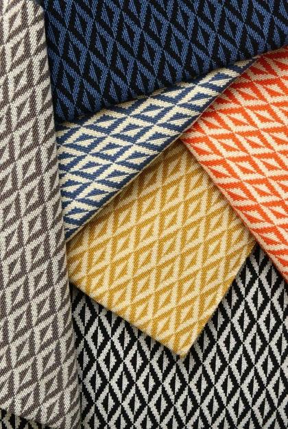 LELIEVRE Ткань в винтажном стиле с графическими мотивами Faux-unis sun-id-1442706 - Вид №4