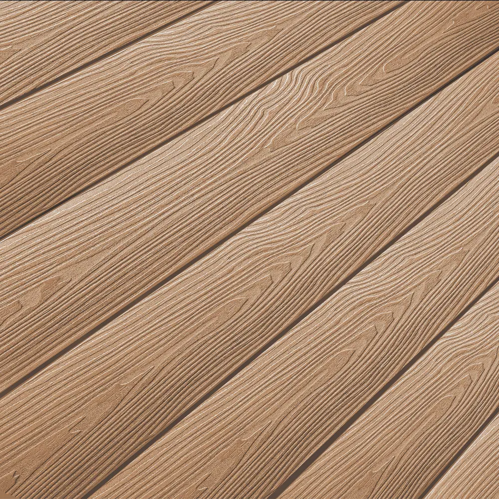 Террасная доска T-DECKS из ДПК цвета натуральное дерево 4000x150x25 мм 89366383 STLM-1516685 - Вид №4