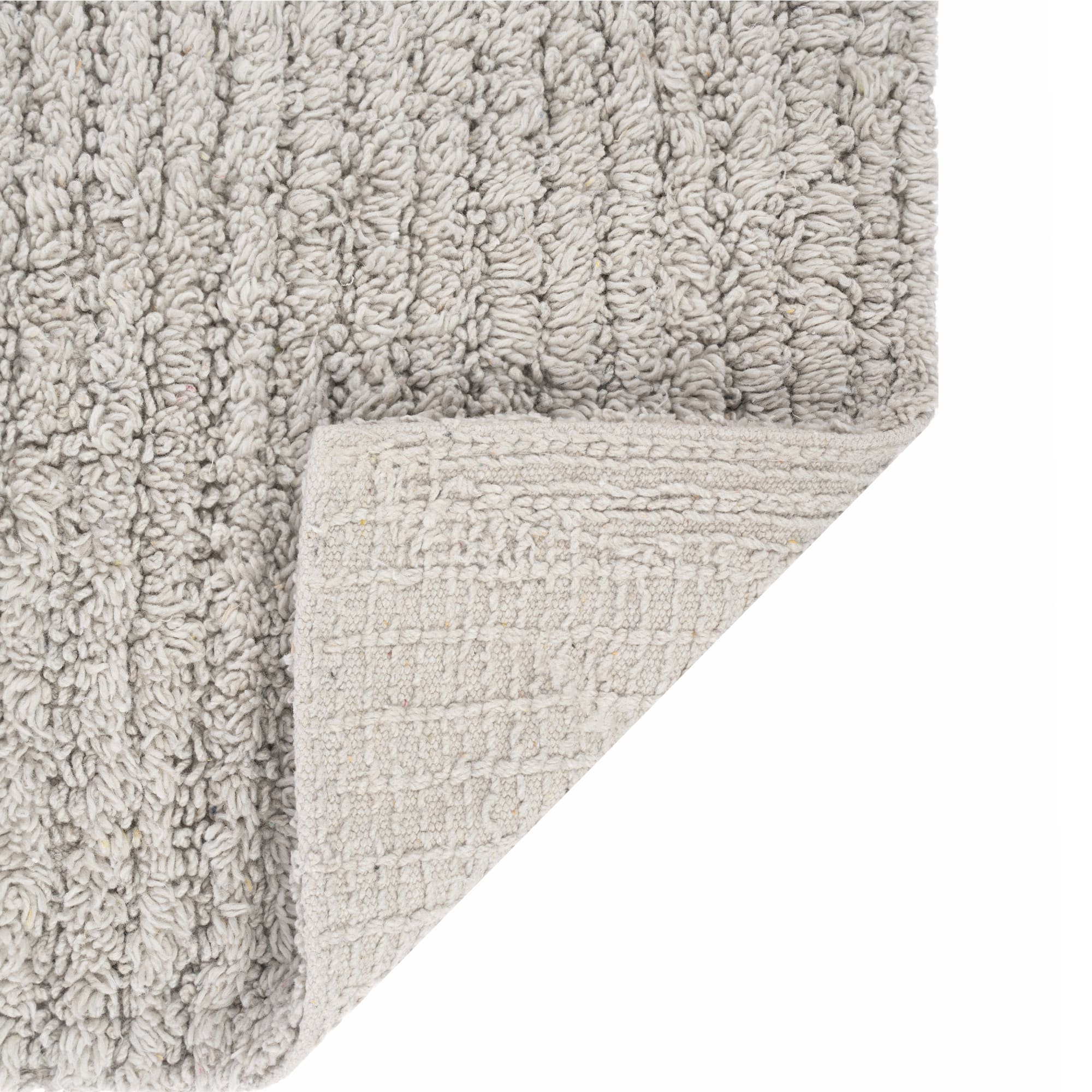 85200336 Коврик для туалета Willow Gray 45х45 см хлопок цвет серый нет Santreyd  - Вид №1