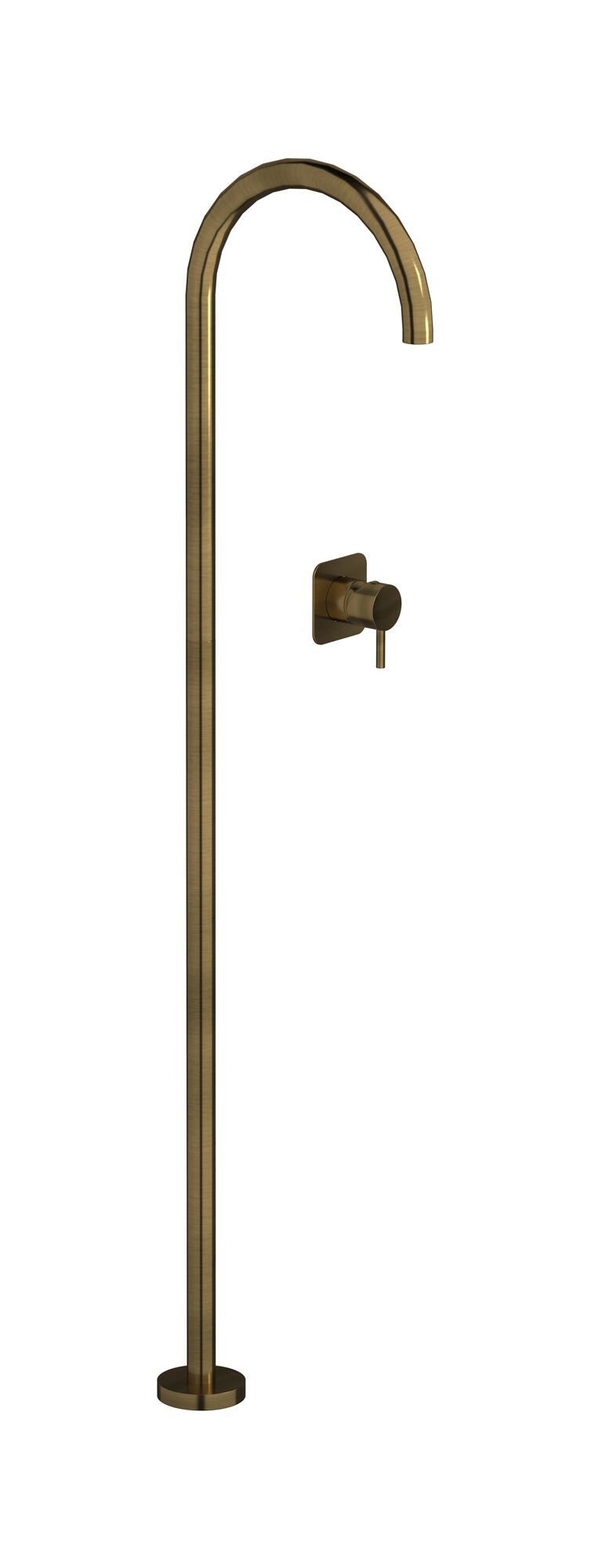 Смеситель для раковины с 2 отверстиями и автоматическим сливом IB Милан Турин ARCH-00135422 - Вид №6