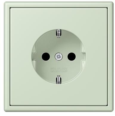 JUNG Пластиковая электрическая розетка Ls 990 les couleurs® le corbusier sun-id-1370154 - Вид №33