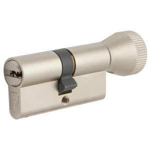 Цилиндр Mottura Project DPC1F3636 S3, 31x10x31 мм, ключ/вертушка, цвет никель 82393077 STLM-2019196