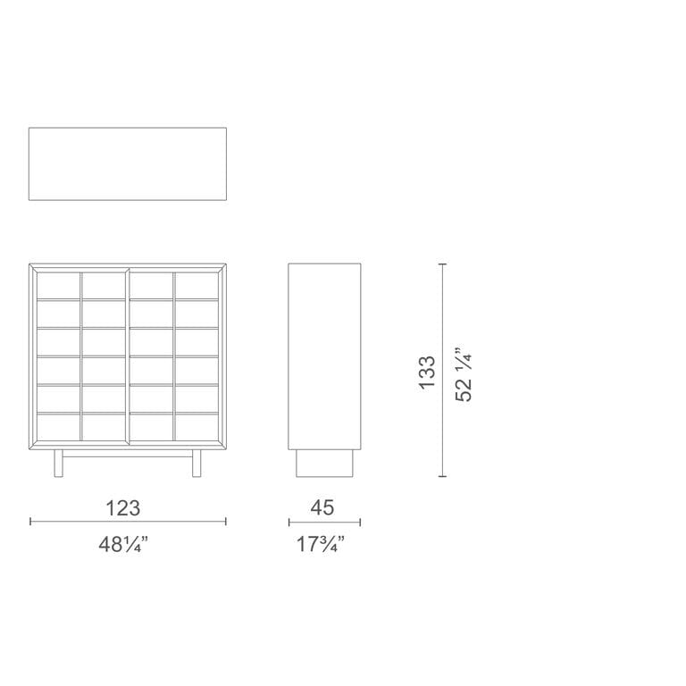 Шкаф из дуба с раздвижными дверями CAPPELLINI RETI - CO ARCH-00138970 - Вид №2