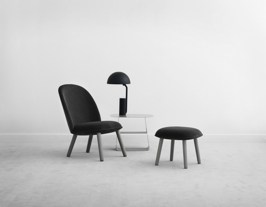 Стул Velour бордовый бархатный Normann Copenhagen 603057 - Вид №7