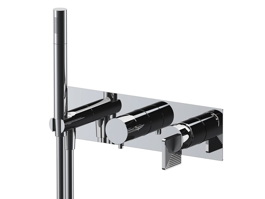 Набор для душа с одной ручкой и ручным душем Daniel Rubinetterie Stellar ARCH-00065568 - Вид №1