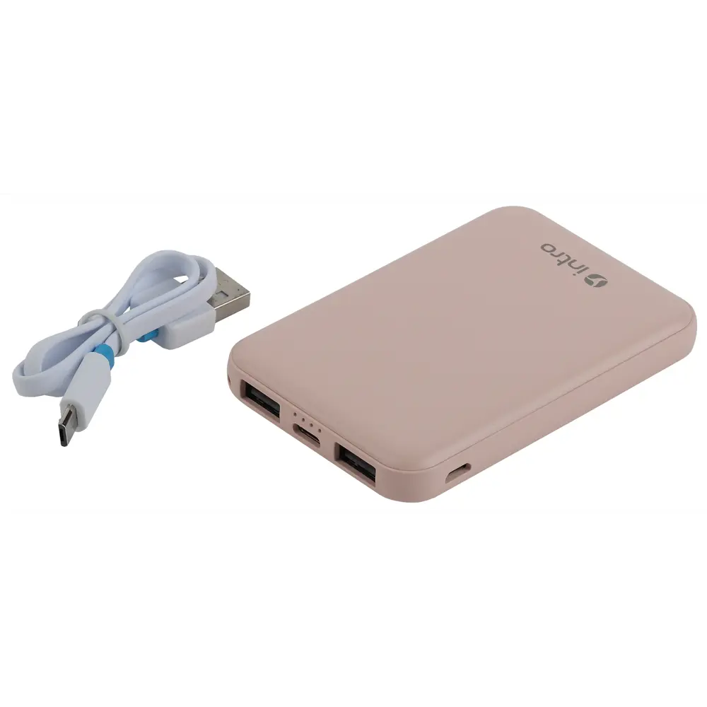 Внешний аккумулятор 5 Ач цвет розовый Santreyd STLM-2044733