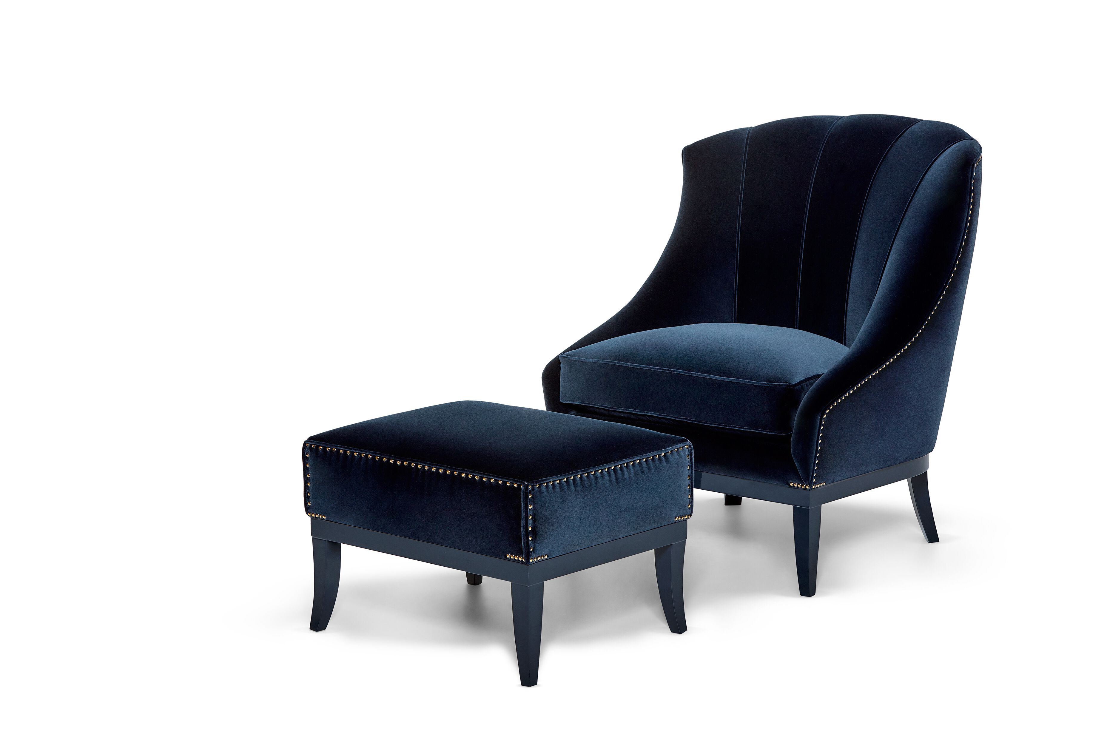 Бархатное кресло Munna Heritage ARCH-00114629 - Вид №8