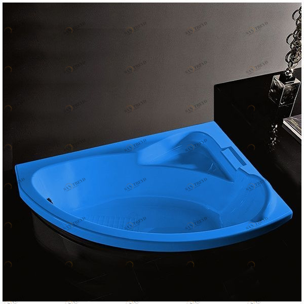 Ванна Gruppo tressee Syria V6550-DX-G голубая угловая встроенная правая Gruppo Treesse VINV6550DXG